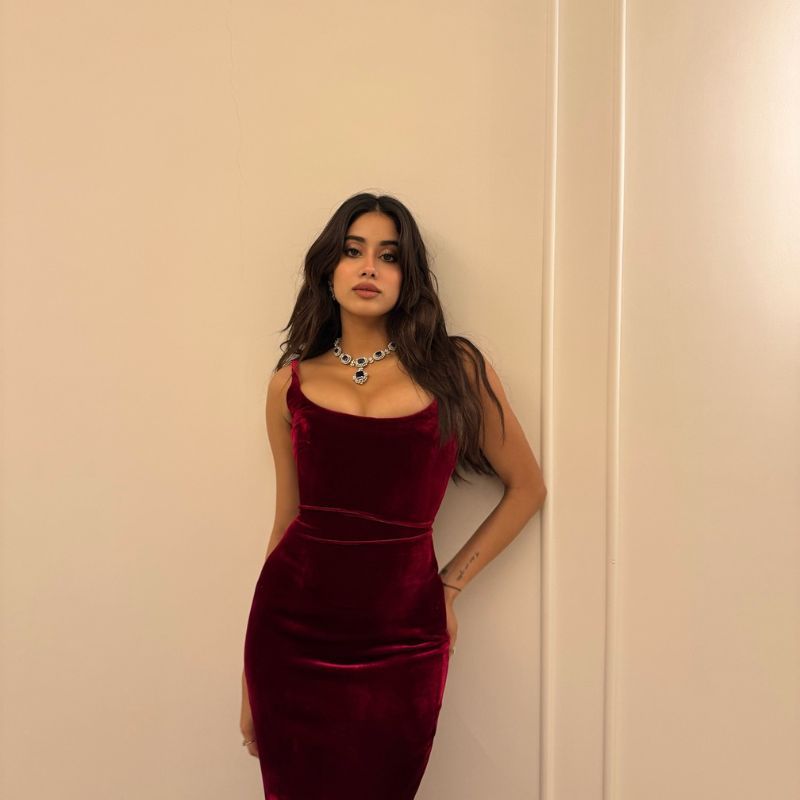 princess polly baby blue dress Embroidered Mesh Maxi Dress - Burgundy main image 1
