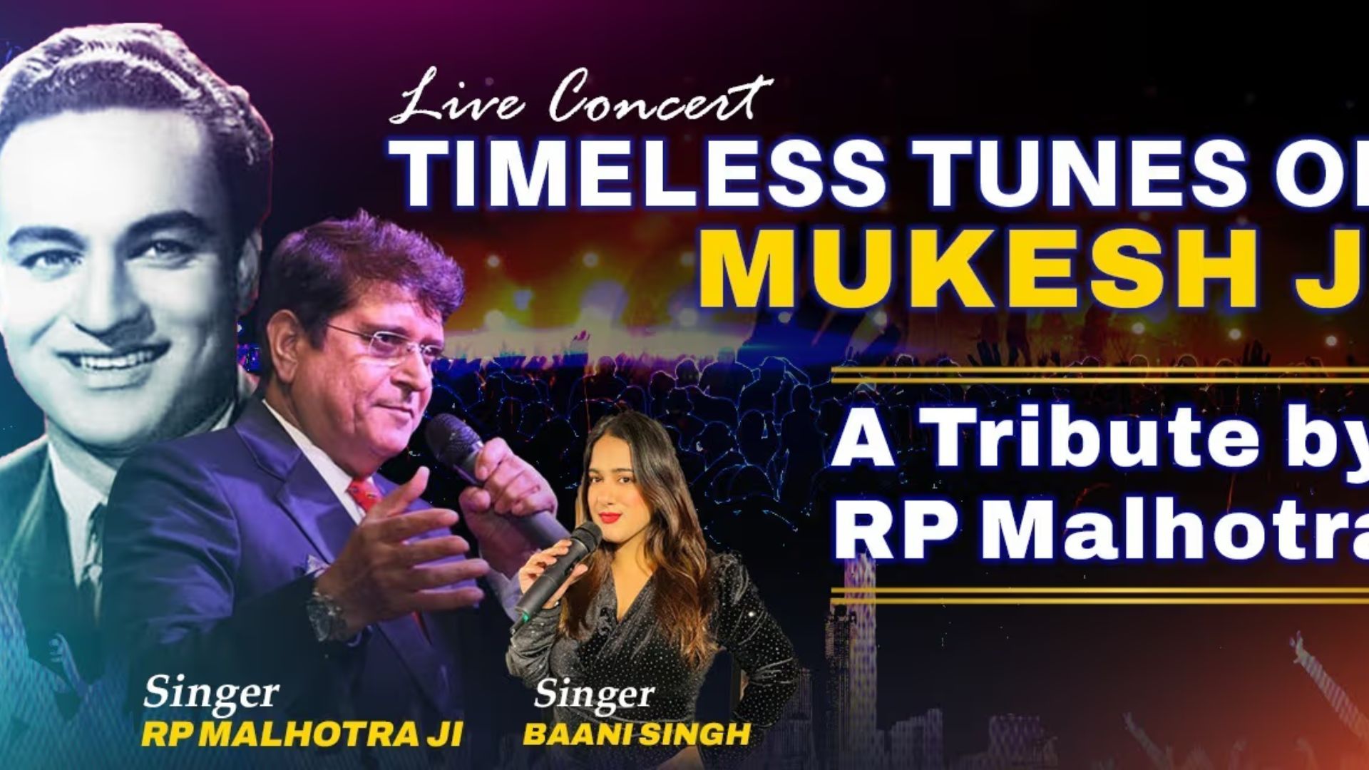 Evento de tributo a Mukesh
