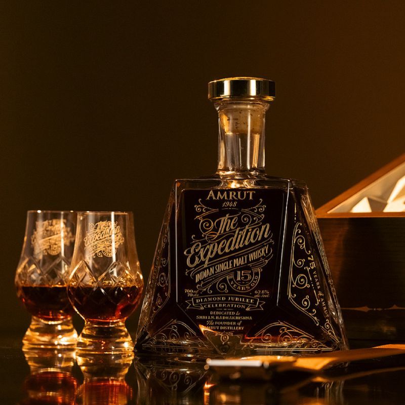 Expedition' by Amrut is India's oldest, rarest, most expensive single malt