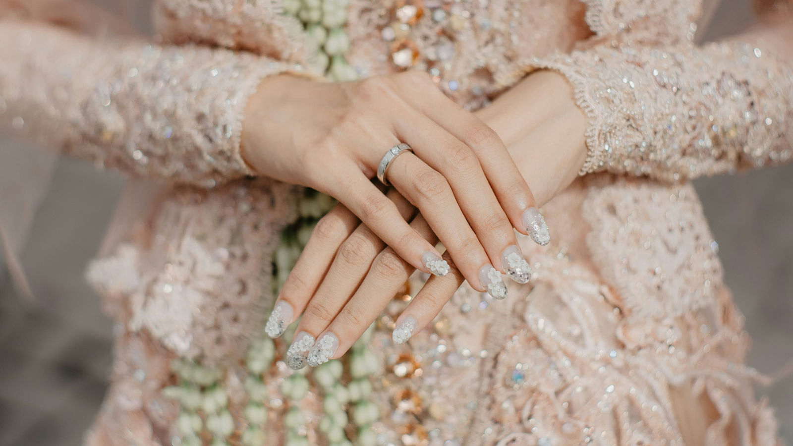 Elegant Nail Extensions for 2025 Weddings