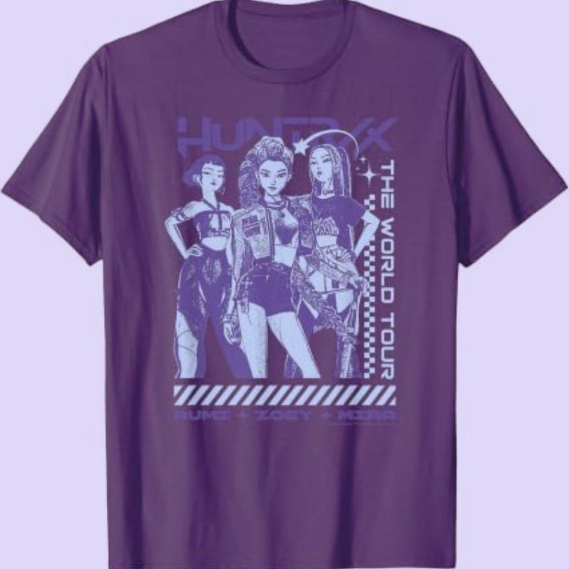 ‘KPop Demon Hunters' tour-inspired T-shirts: Prices, designs and availability