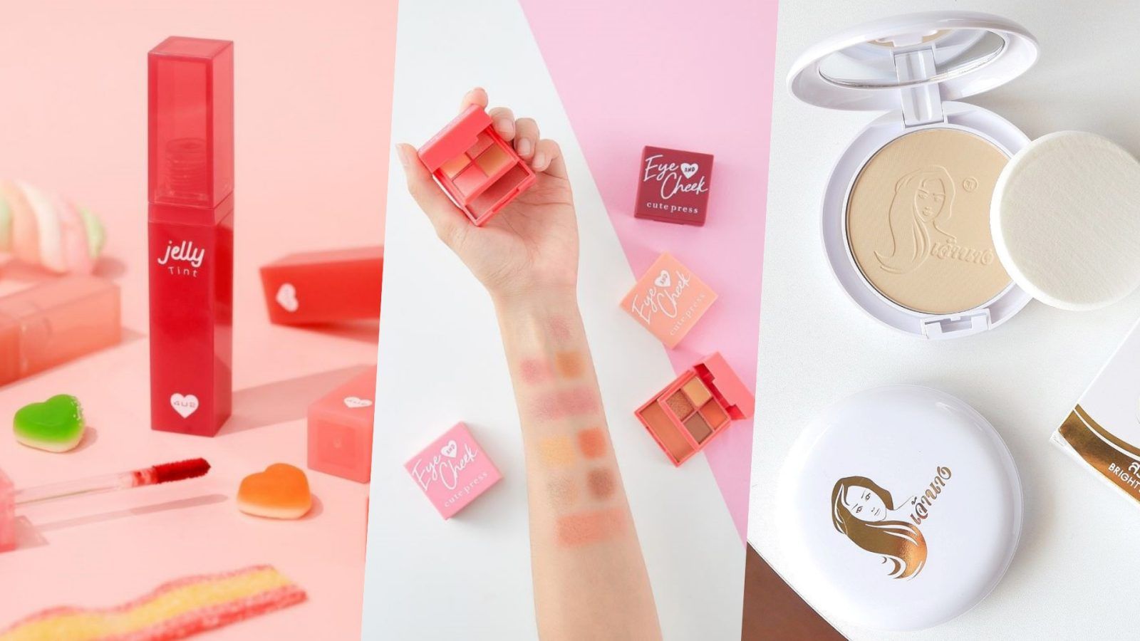 รวม แบรนด์เครื่องสำอางคนไทย คุณภาพดี น่าใช้