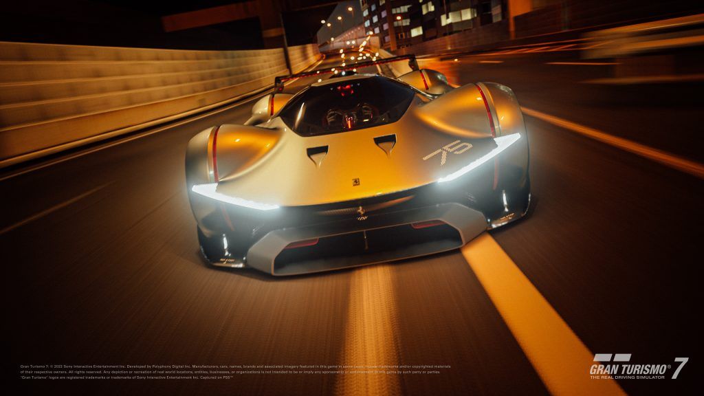 เฟอร์รารี่ Vision Gran Turismo รถคันแรกในโลกสมมุติ