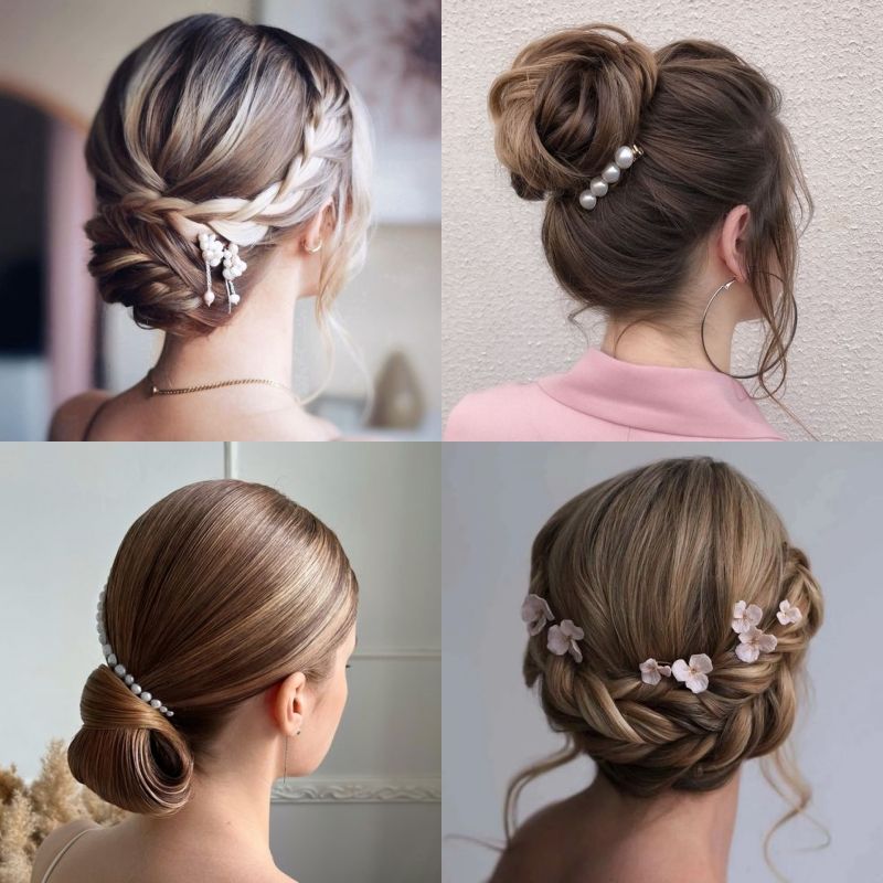 ไอเดีย ทรงผมออกงาน แบบเกล้า เรียบร้อย สวยหรู มีสง่า