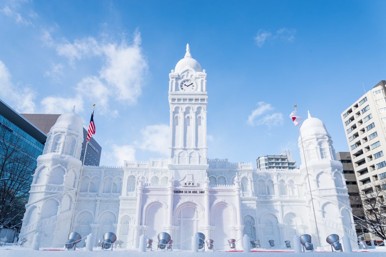 Sapporo Snow Festival 2023 เทศกาลหิมะ งานประกวดแกะสลักหิมะระดับโลก