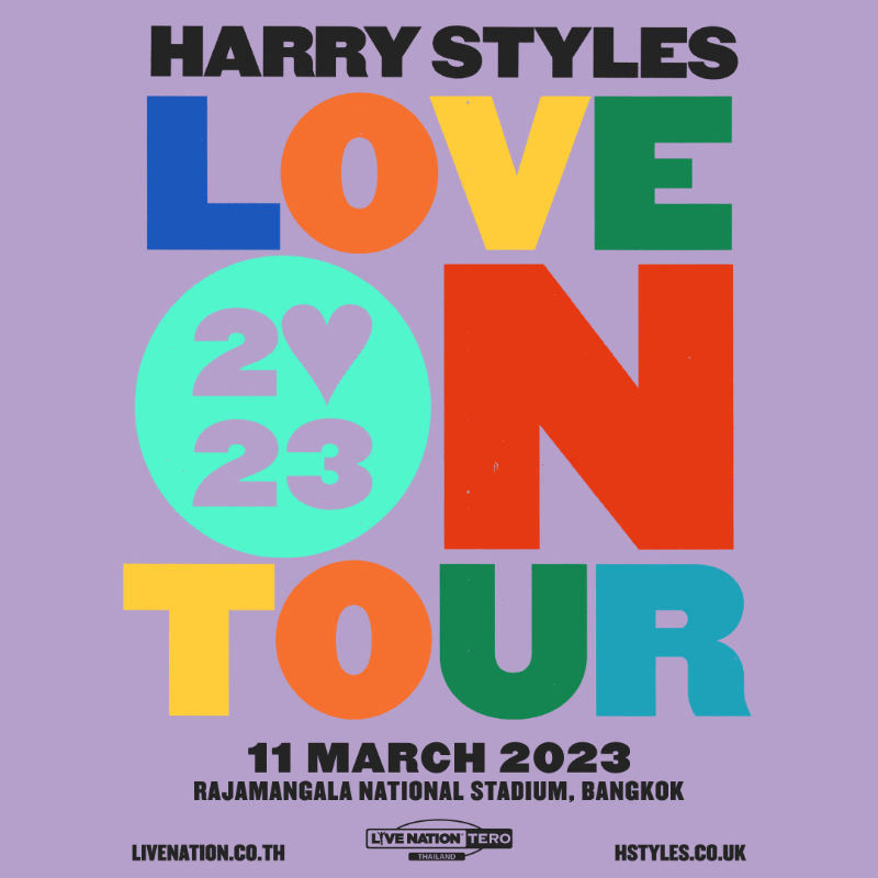 เปลี่ยนราชมังฯ ให้เป็น Harry’s House ใน HARRY STYLES PRESENTS LOVE ON TOUR 2023 BANGKOK