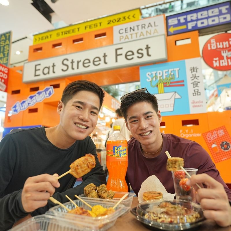 พบกับความอร่อยจากร้านดังทั่วไทยได้ที่งาน Eat-Street-Fest 2023 Central ตลอดทั้งปี