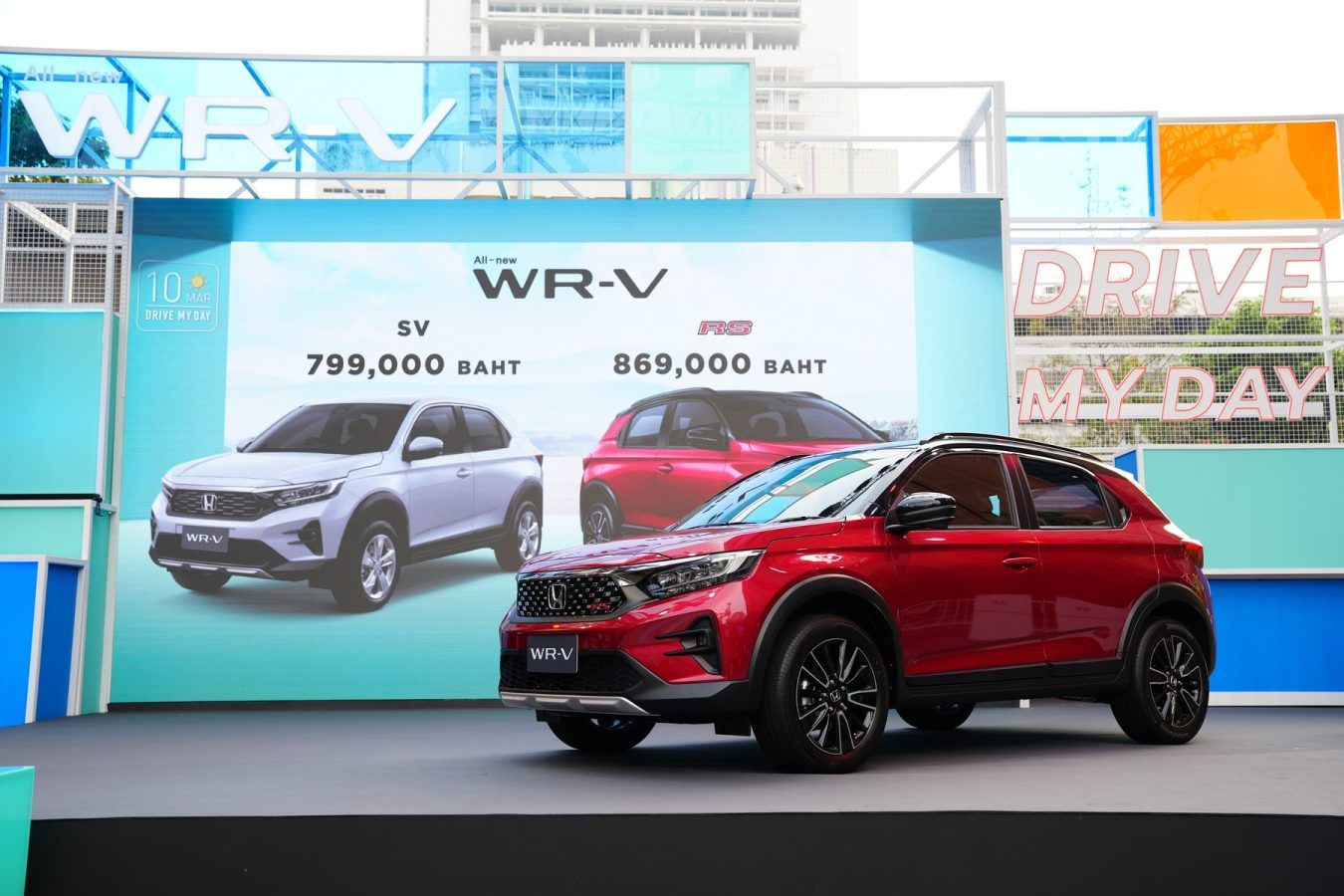 All New Honda Wr-V ยนตรกรรมอเนกประสงค์ไซส์มินิ 5 ที่นั่ง