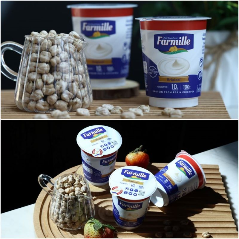 Farmille แพลนต์เบสโยเกิร์ตไฮโปรตีน รับเทรนด์สุขภาพ
