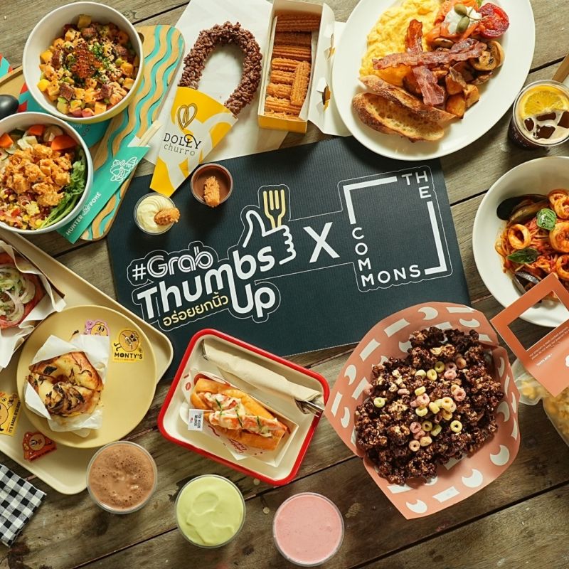 Grab food และ theCOMMONS ชวนเอ็นจอยเมนูเด็ดจาก 29 ร้านดังผ่านฟีเจอร์ใหม่