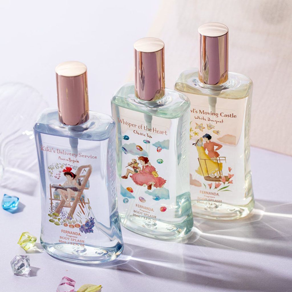 ไลน์น้ำหอม Studio Ghibli กลิ่นหอมที่จะมาพร้อมเสน่ห์ จากอนิเมชันชื่อดัง