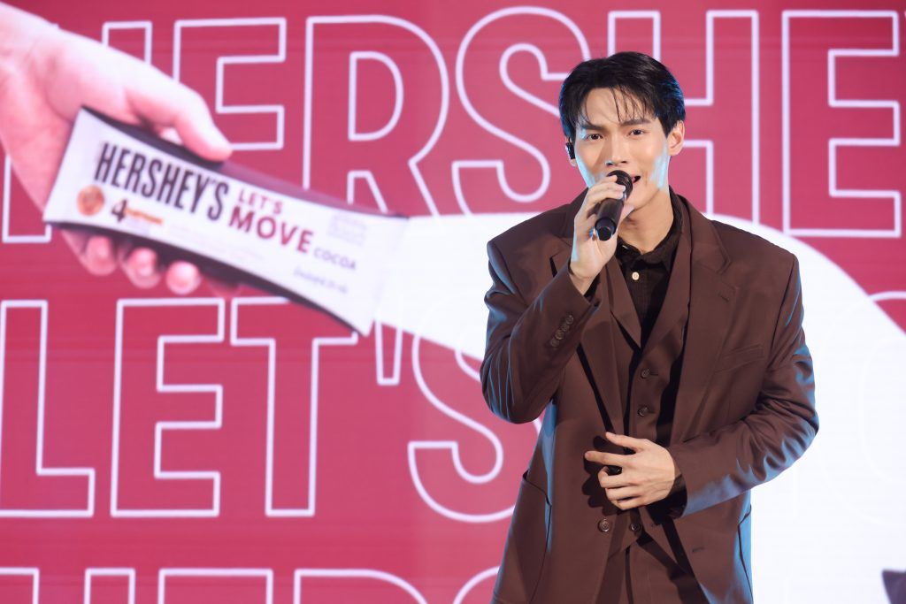 HERSHEY’S LET’S MOVE โกโก้โปรตีน เปิดตัว ‘วิน-เมธวิน’ เน้นสายสุุขภาพ