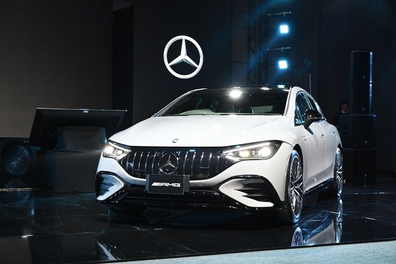 Mercedes-Benz รถไฟฟ้าสายรักษ์โลก EQE AMG 53 4MATIC และ EQE SUV