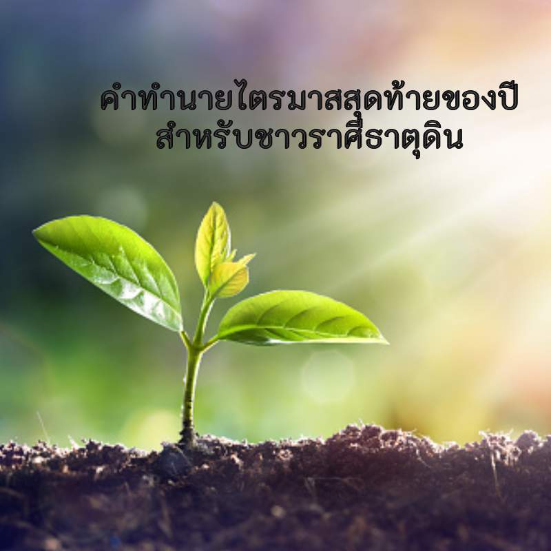 คำทำนายศารทวิษุวัต 2023 สำหรับชาว ราศีธาตุดิน