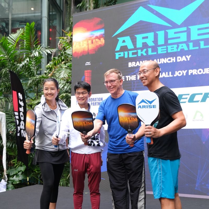Arise Pickleball เปิดตัวอย่างยิ่งใหญ่ภายใต้ธีม “Arise & Share the Pickleball Joy Charity”