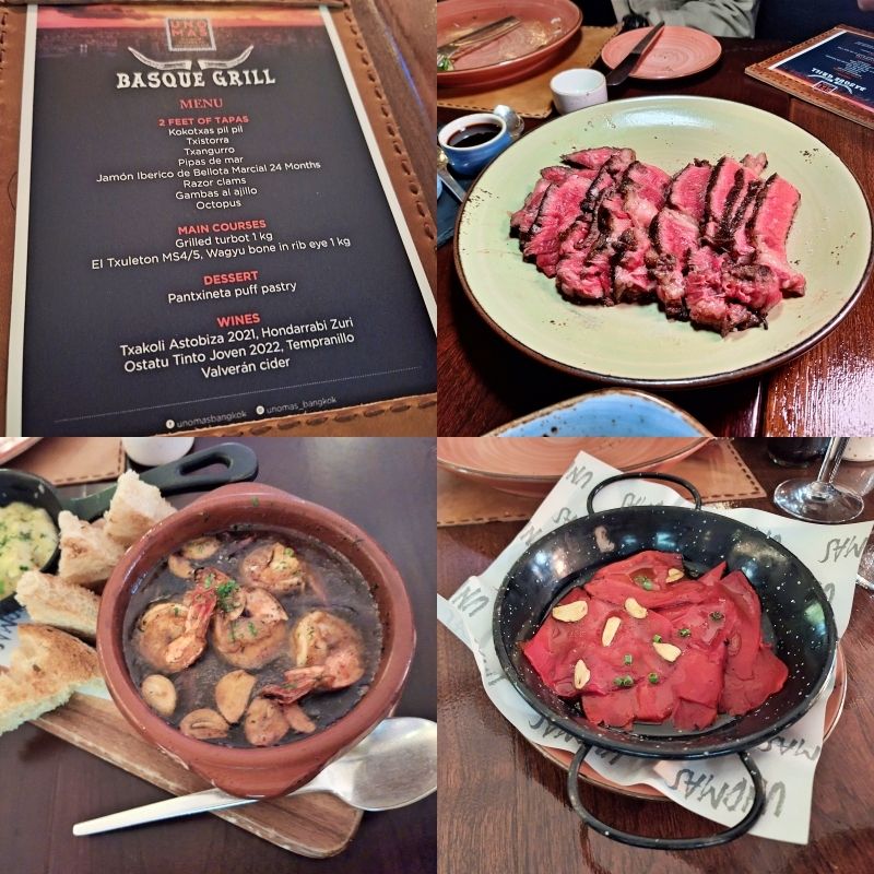 ห้องอาหาร Uno Mas รีวิวชวนตะลุยแคว้นบาสก์ชิมความอร่อย ณ Basque Grill