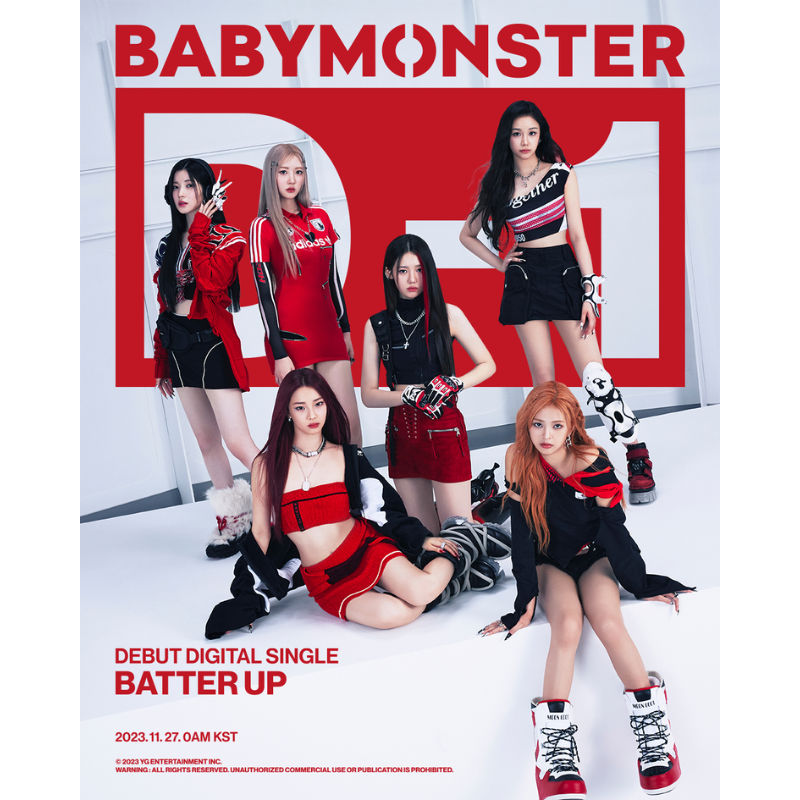 อสูรน้อยออกอาละวาด! BABYMONSTER เกิร์ลกรุ๊ปบ้าน YG ปล่อยซิงเกิ้ลเดบิวต์ฮิปฮอปสุดเท่ ‘BATTER UP’