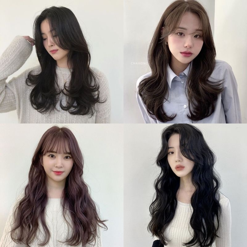 ไอเดีย ทรงผมม้วนลอน สไตล์เกาหลี ดูดีเหมือนออกจากซาลอน