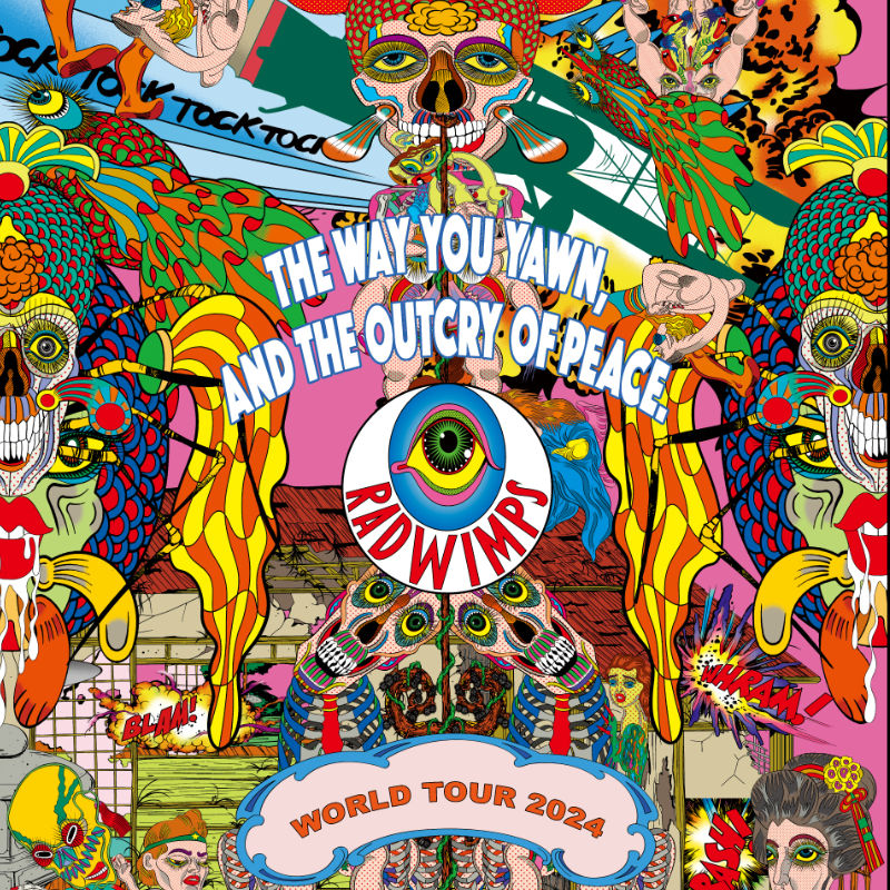 RADWIMPS วงร็อกชื่อดังจากประเทศญี่ปุ่น ประกาศ WORLD TOUR 2024