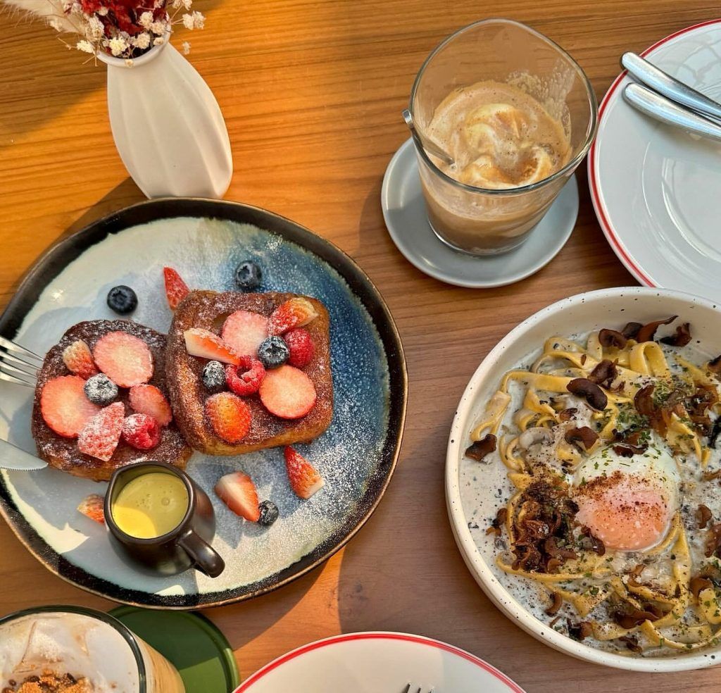 BABYCCINO ร้าน Brunch นั่งชิล ดื่มกาแฟ โอโซนคาเฟ่ที่คุณต้องมา