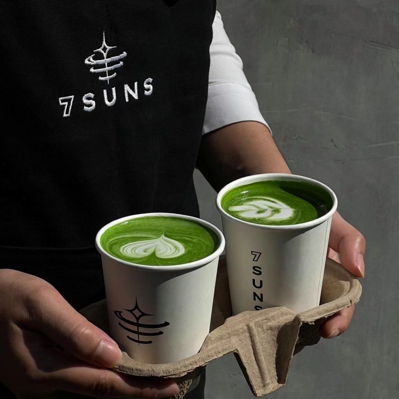 พาไปชิม Seven Suns ร้าน ชาเขียวมัทฉะ ออร์แกนิกเข้มข้นระดับพรีเมียม