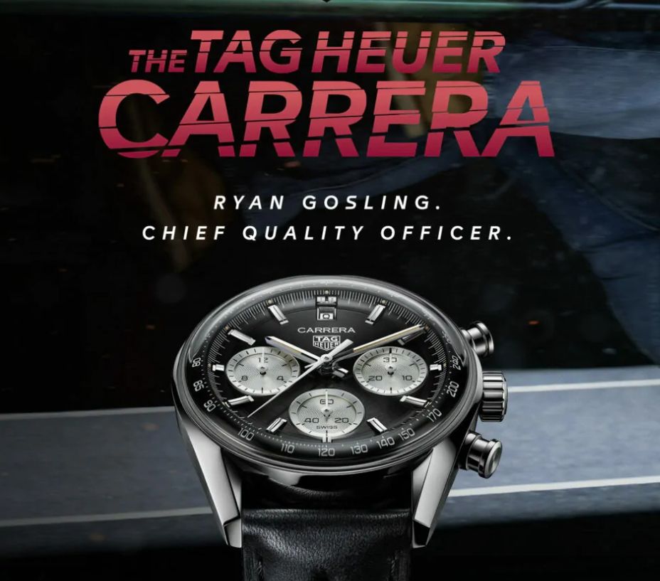 นาฬิกา TAG Heuer Carrera Chronograph ที่จะทำให้คุณเท่แบบ Ryan Gosling