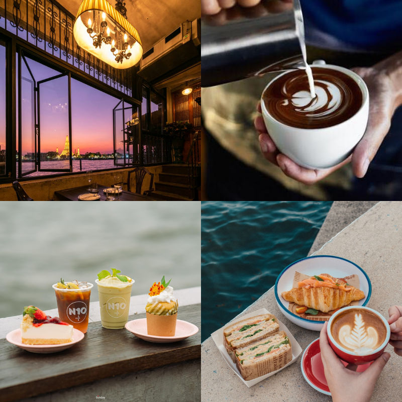 5 คาเฟ่ ร้านกาแฟริมน้ำ ในกรุงเทพฯและใกล้เคียง บรรยากาศดี นั่งชิลล์ได้ทั้งวัน มีที่ไหนบ้าง?