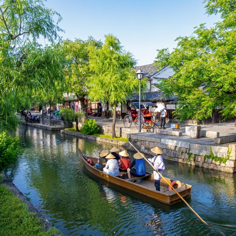 เที่ยว Okayama ย่านเมืองเก่าญี่ปุ่น สวนสวย ต้นกำเนิดตำนานโมโมทาโร่