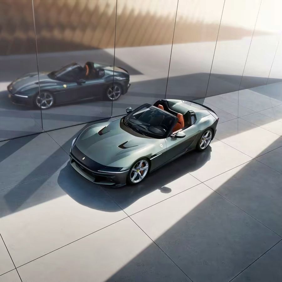Ferrari 12Cilindri Spider เครื่องยนต์วางหน้า V12 เอกลักษณ์แห่งม้าลำพอง