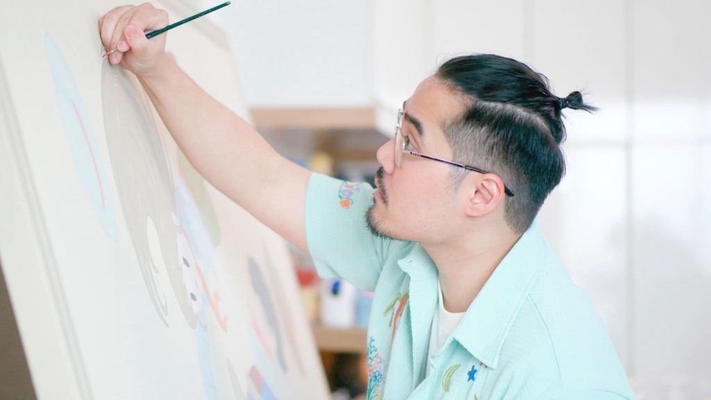 50 ICONS สาขา Art and Culture ศิลปิน “ตั้ม-ณฐกร อุลิตร” กับผลงานอาร์ตที่ส่งอารมณ์ด้วยสายตา