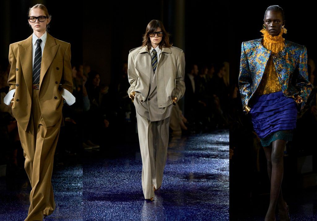 Saint Laurent SS25 คอลเล็กชั่นที่พยักเพยิดไปสู่เจ้าของแบรนด์และผลงาน Le Smoking ของเขา